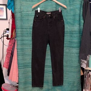 Denim co- size 8 black jeans